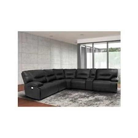 6 PC Power Reclining Sectional